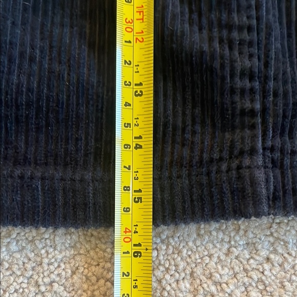 Forever 21 Black Corduroy A-line Mini Skirt Work - Picture 5 of 5